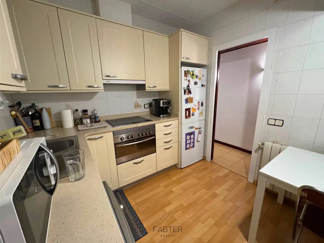 Kitchen of Flat for sale in Barcelona  with Air Conditioner, Heating and Terrace