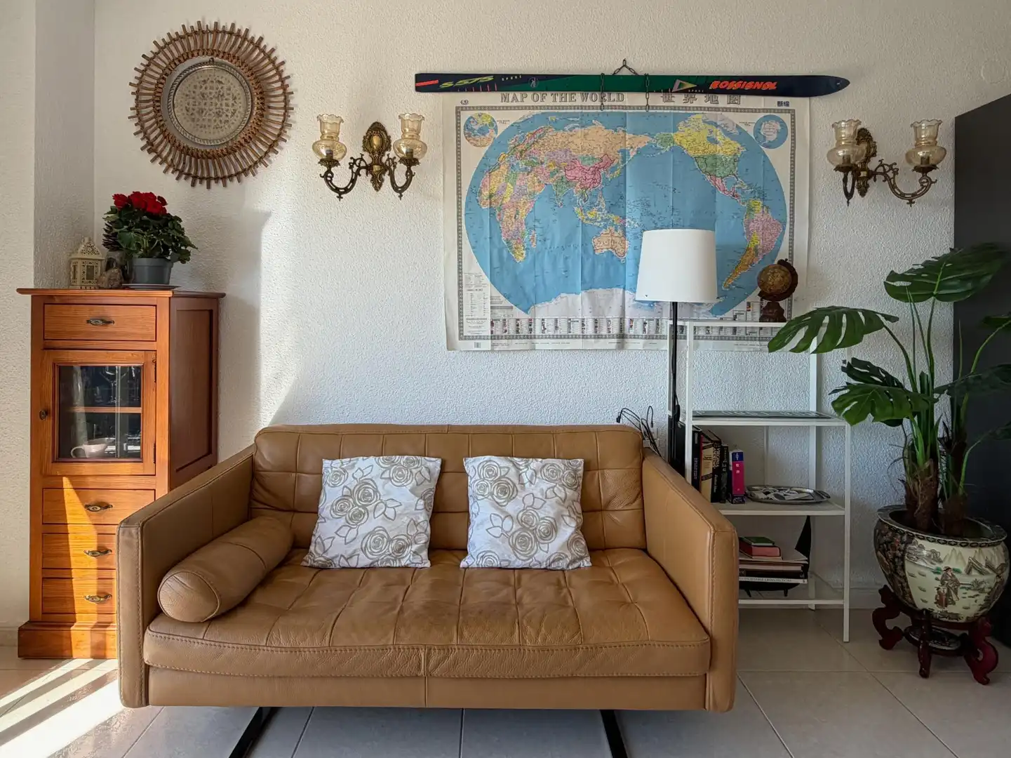Living room of Flat for sale in Mijas  with Private garden, Terrace and Community pool
