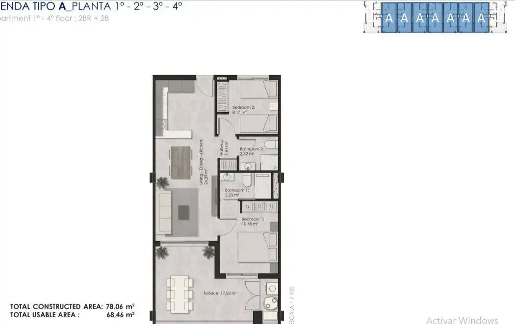 Apartament amb piscina en venda a Nueva Torrevieja - Aguas Nuevas, imagen 25