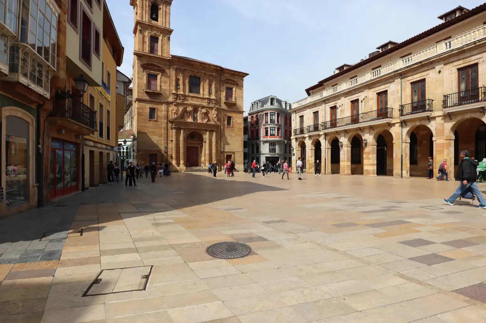 Exterior view of Flat for sale in Oviedo   with Heating, Parquet flooring and Terrace