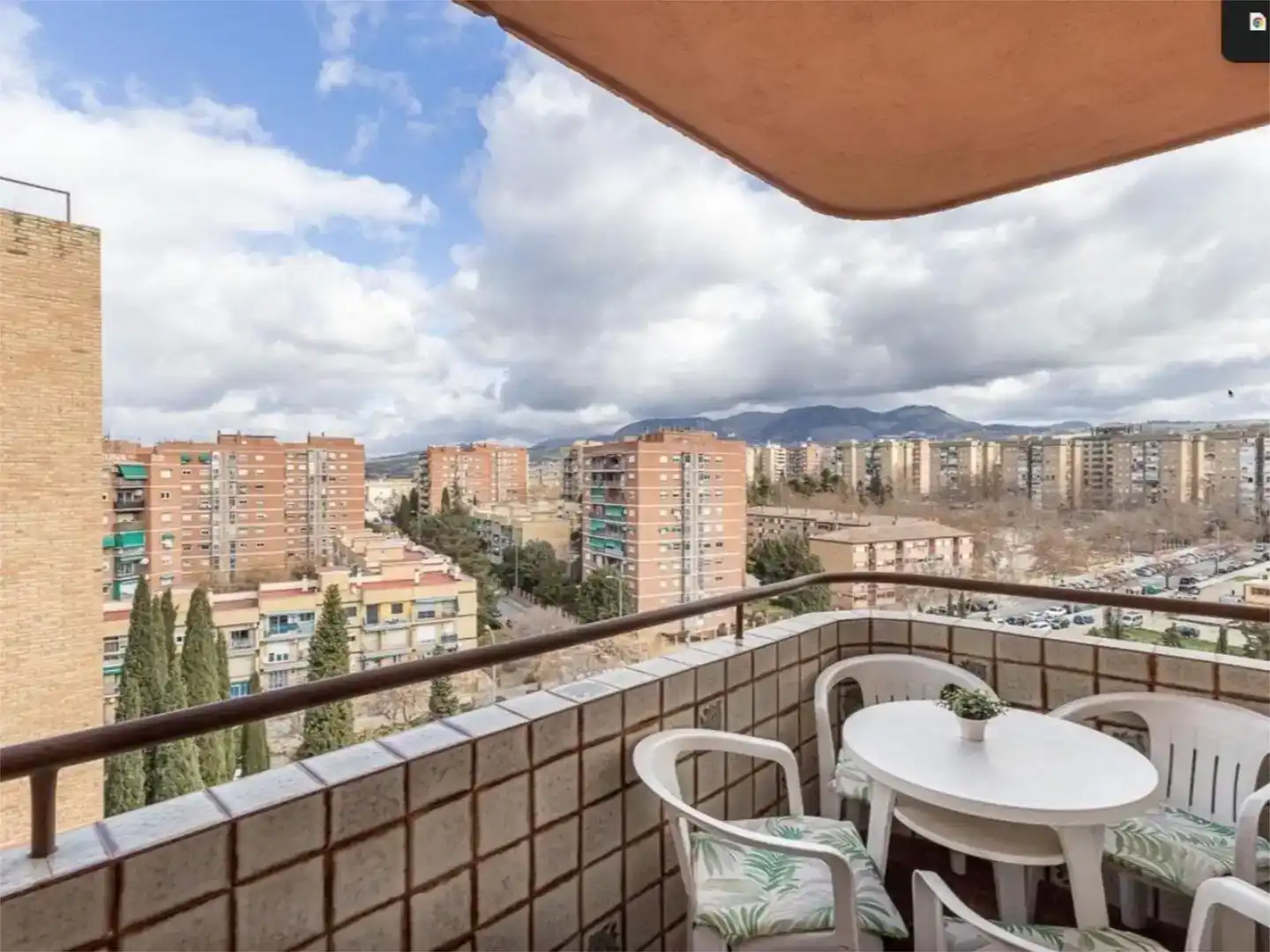 Balcony of Flat for rent in Norte