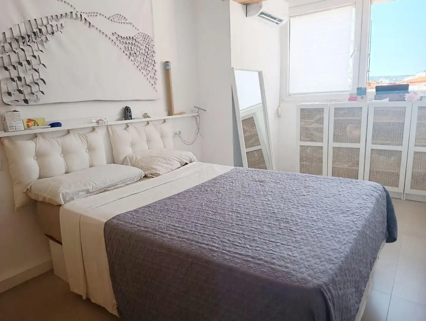 Bedroom of Attic for sale in Dénia  with Air Conditioner, Heating and Balcony