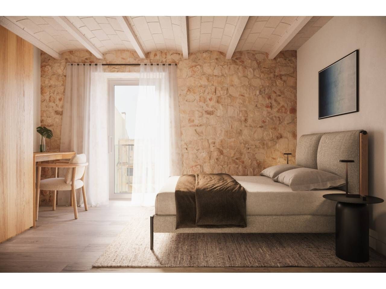 Bedroom of Duplex for sale in  Tarragona Capital  with Air Conditioner, Heating and Parquet flooring