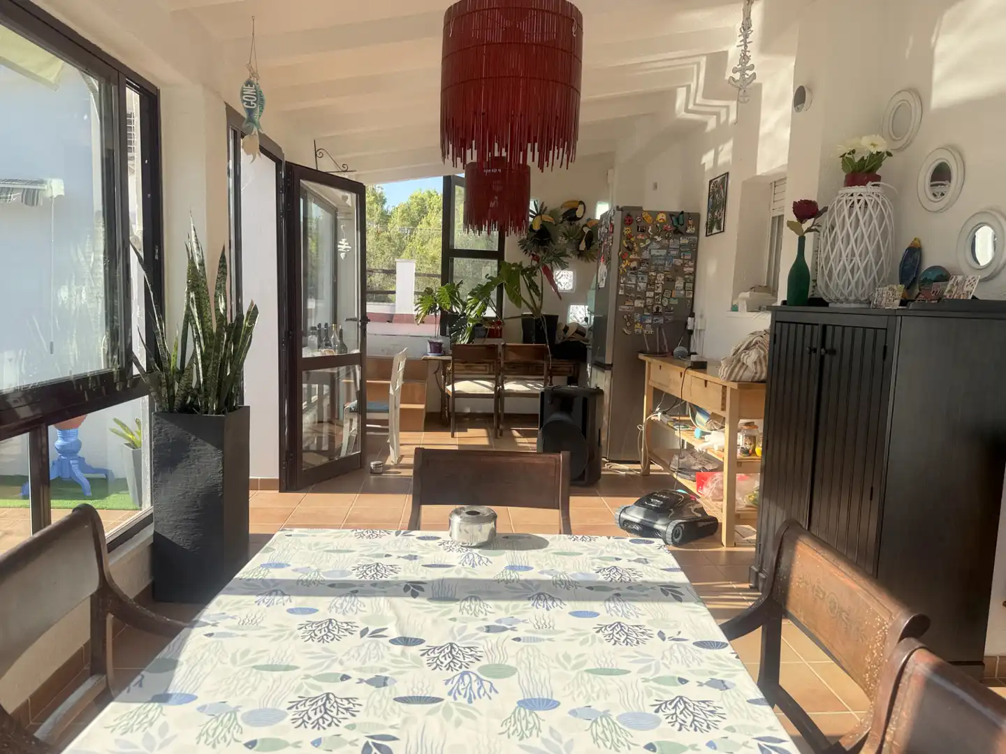 Menjador de Casa o xalet en venda en El Vendrell amb Aire condicionat, Calefacció i Jardí privat