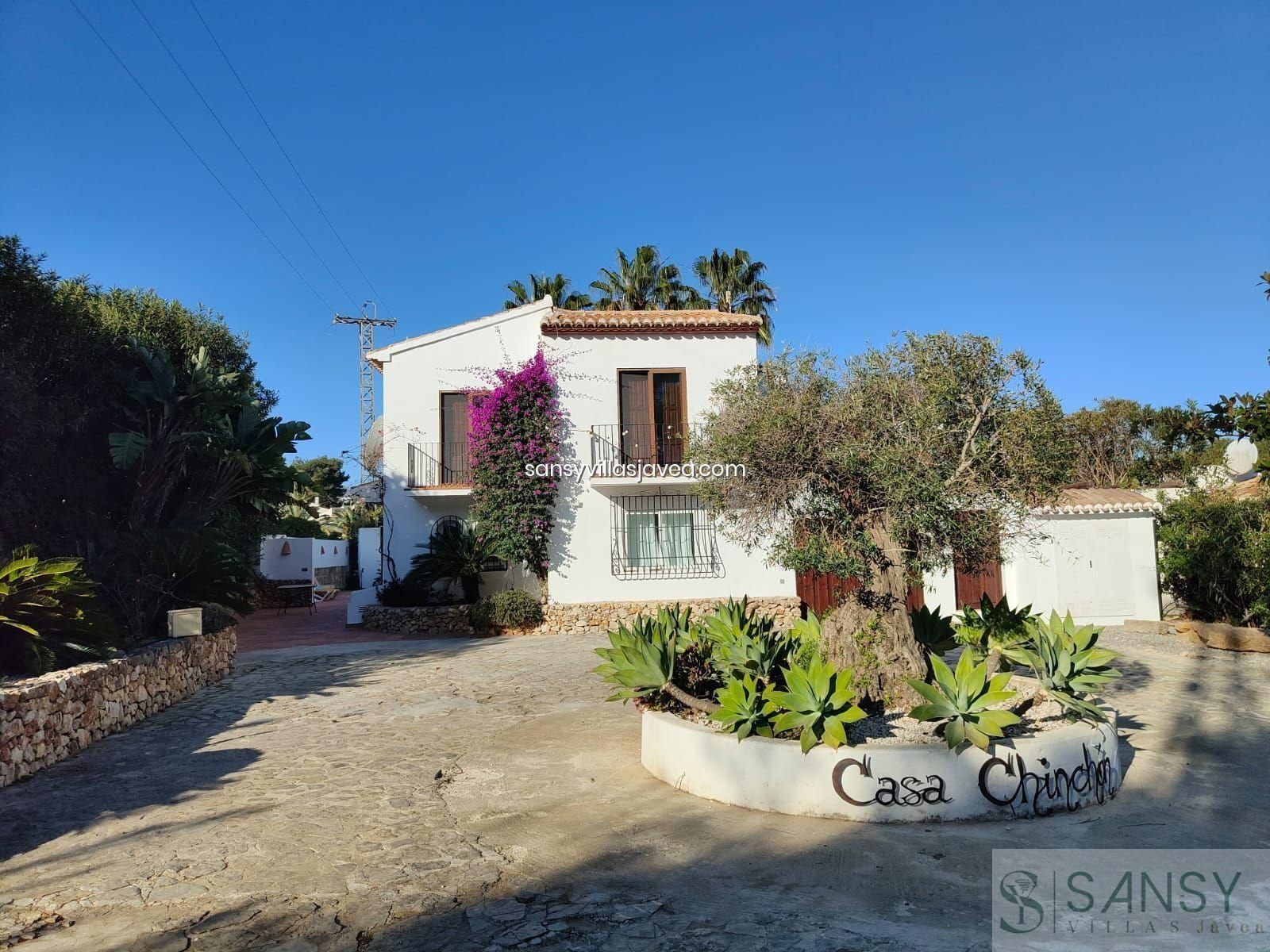 Vista exterior de Casa o chalet en venta en Jávea / Xàbia con Trastero y Amueblado