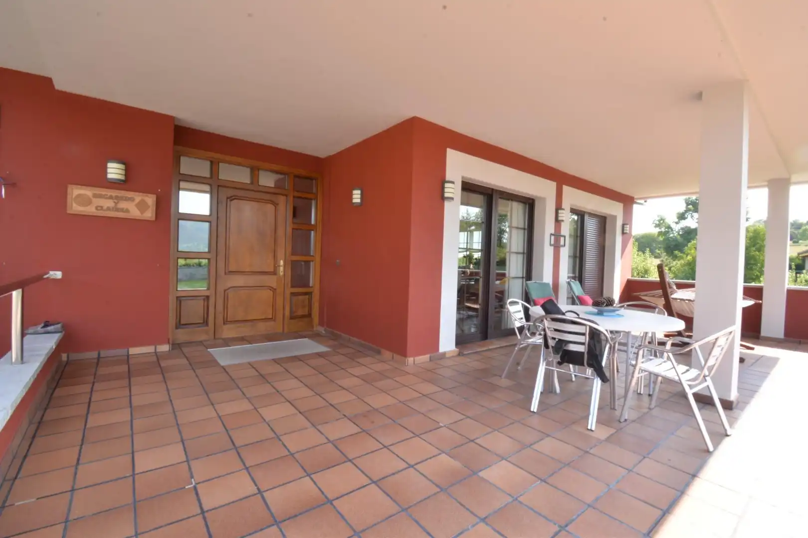 Terraza de Casa o chalet en venta en Oviedo  con Calefacción, Jardín privado y Terraza