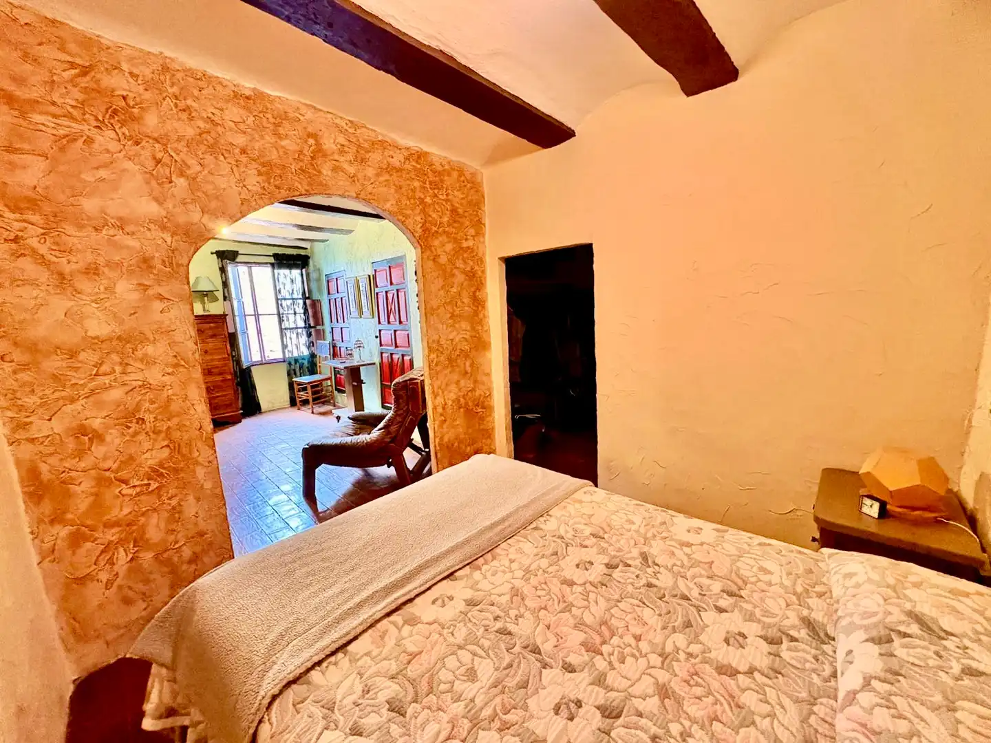 Habitación de Finca rústica en venta en Ibi con Aire acondicionado y Terraza