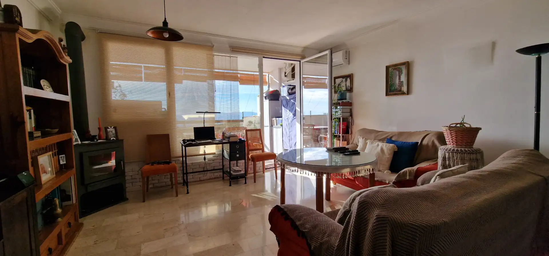 Sala de estar de Apartamento en venta en Cogollos de la Vega con Aire acondicionado, Terraza y Amueblado