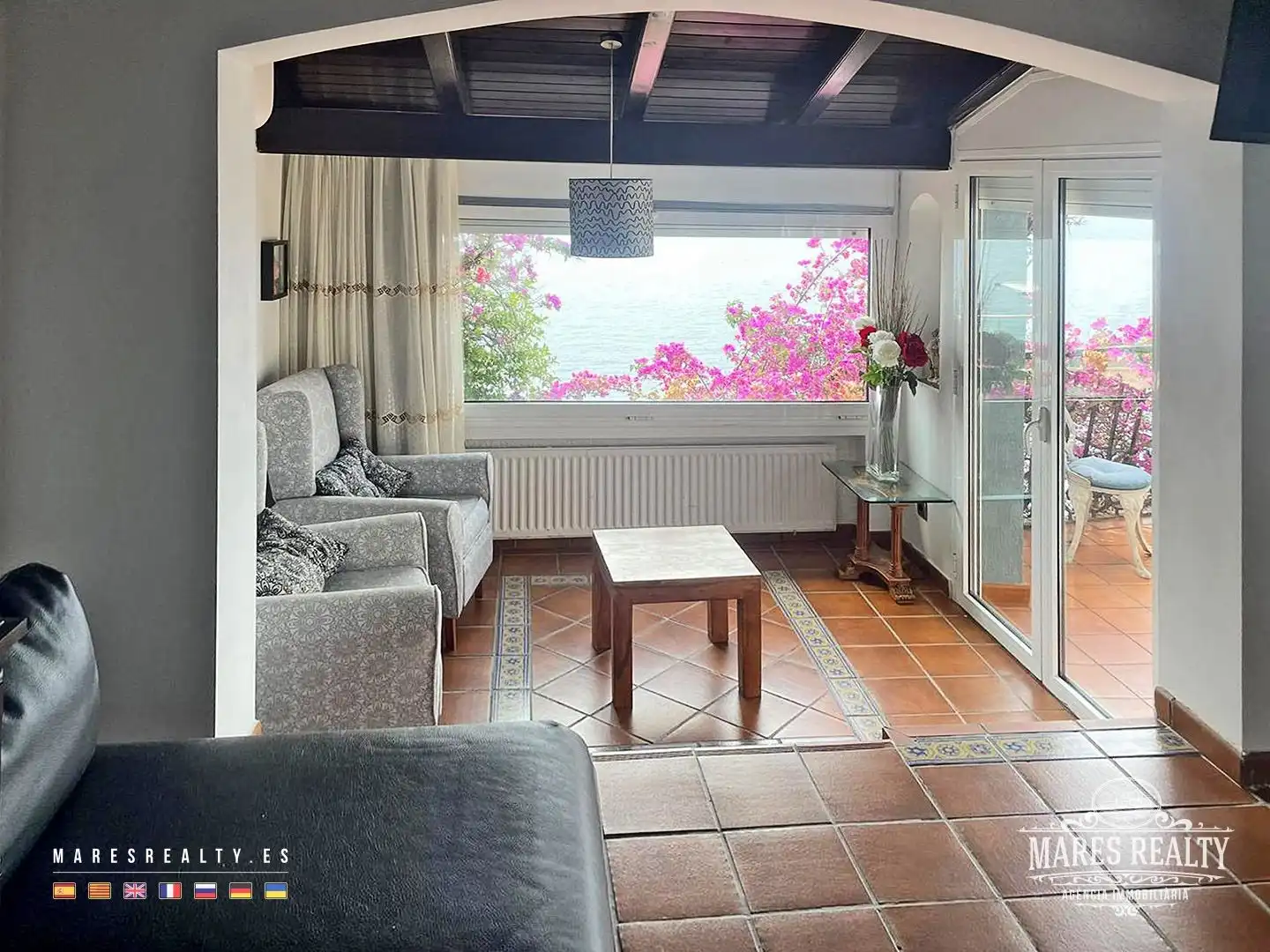Sala de estar de Casa o chalet en venta en Lloret de Mar con Calefacción, Jardín privado y Piscina