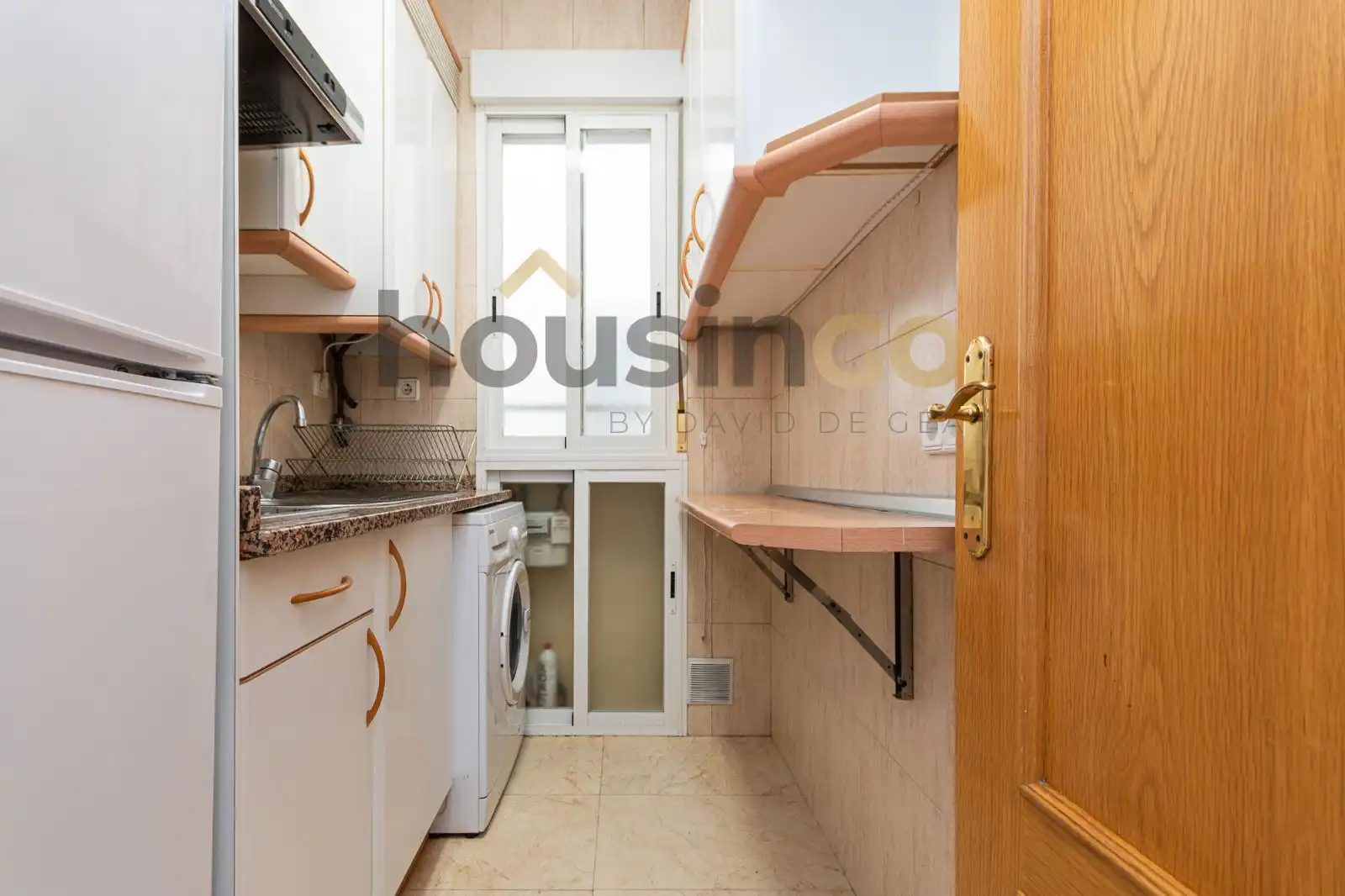 Kitchen of Flat for rent in Madrid  with Heating and Furnished