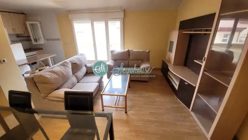 Wohnzimmer von Wohnungen zum Verkauf in Espirdo mit Heizung, Möbliert und Balkon