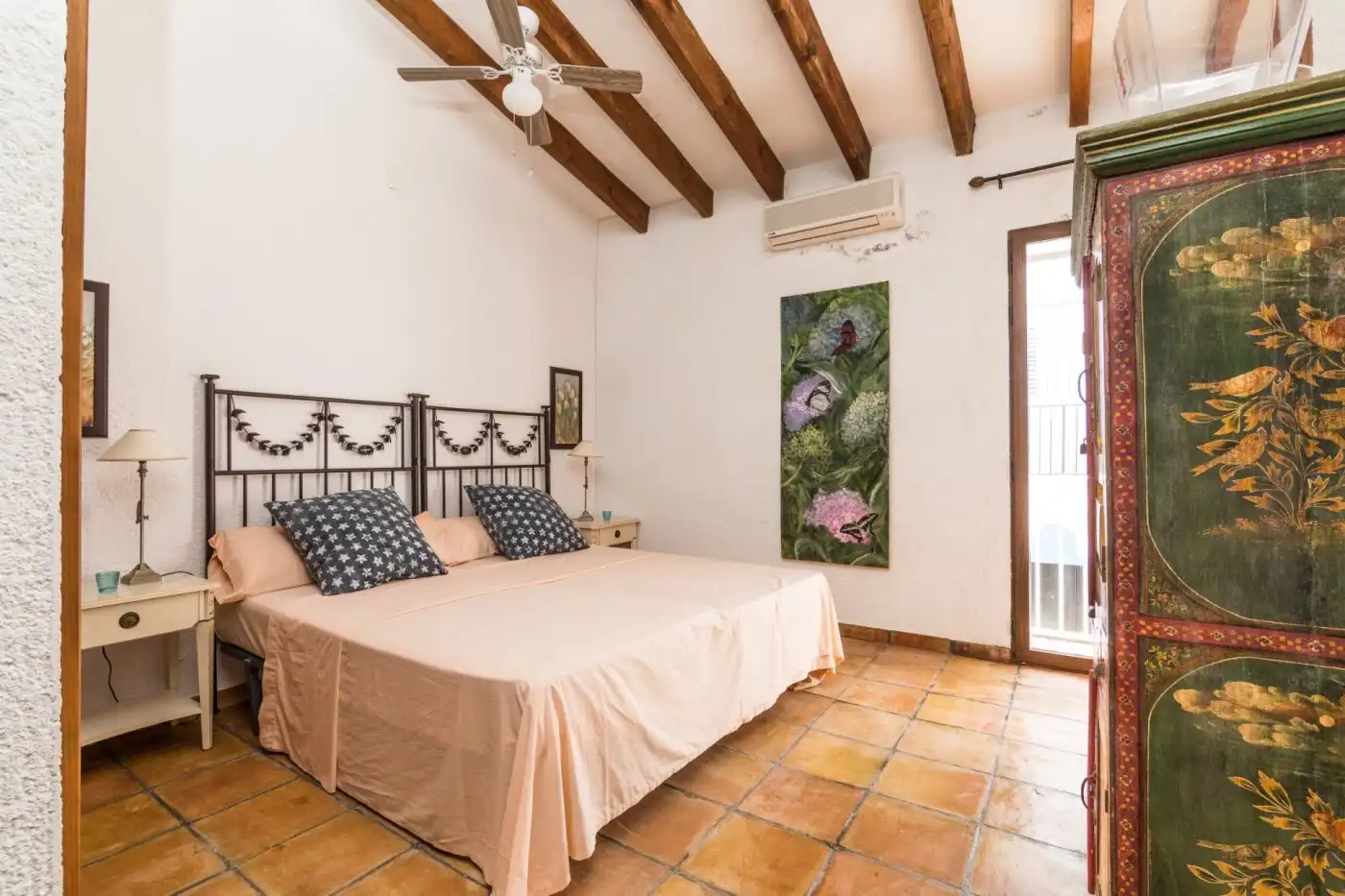 Habitación de Casa adosada de alquiler en Alicante / Alacant con Aire acondicionado, Terraza y Amueblado