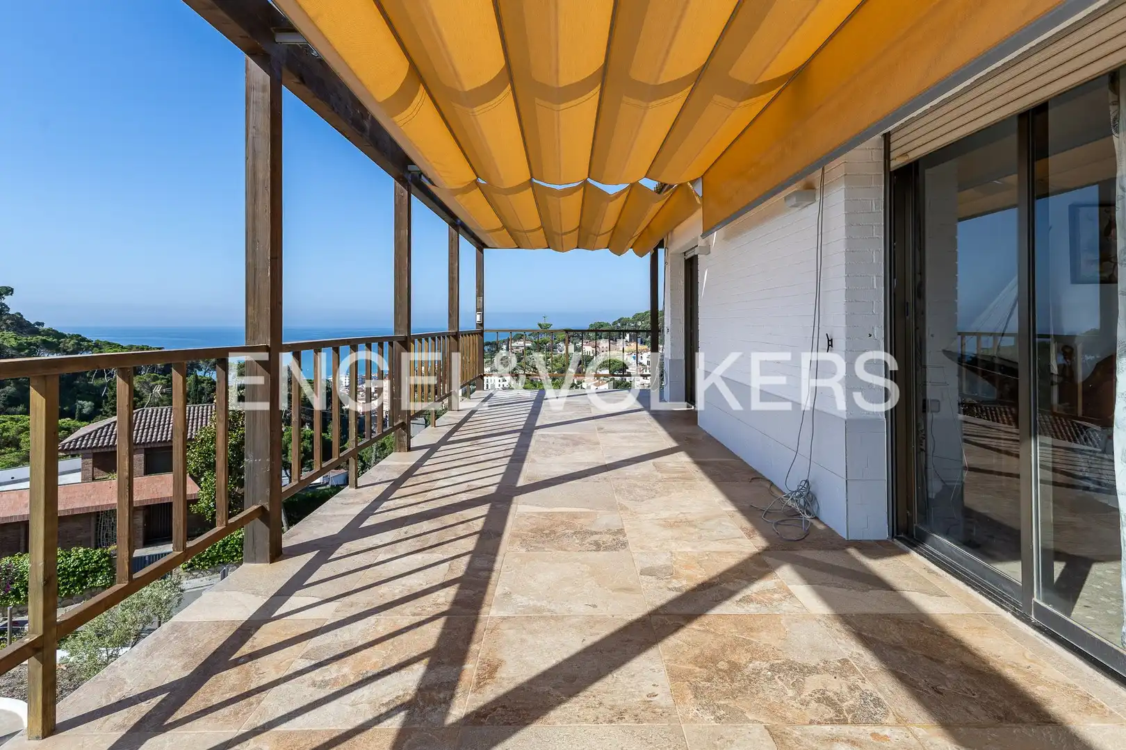 Terrace of Houses for rent in Caldes d'Estrac  with Air Conditioner, Heating and Private garden