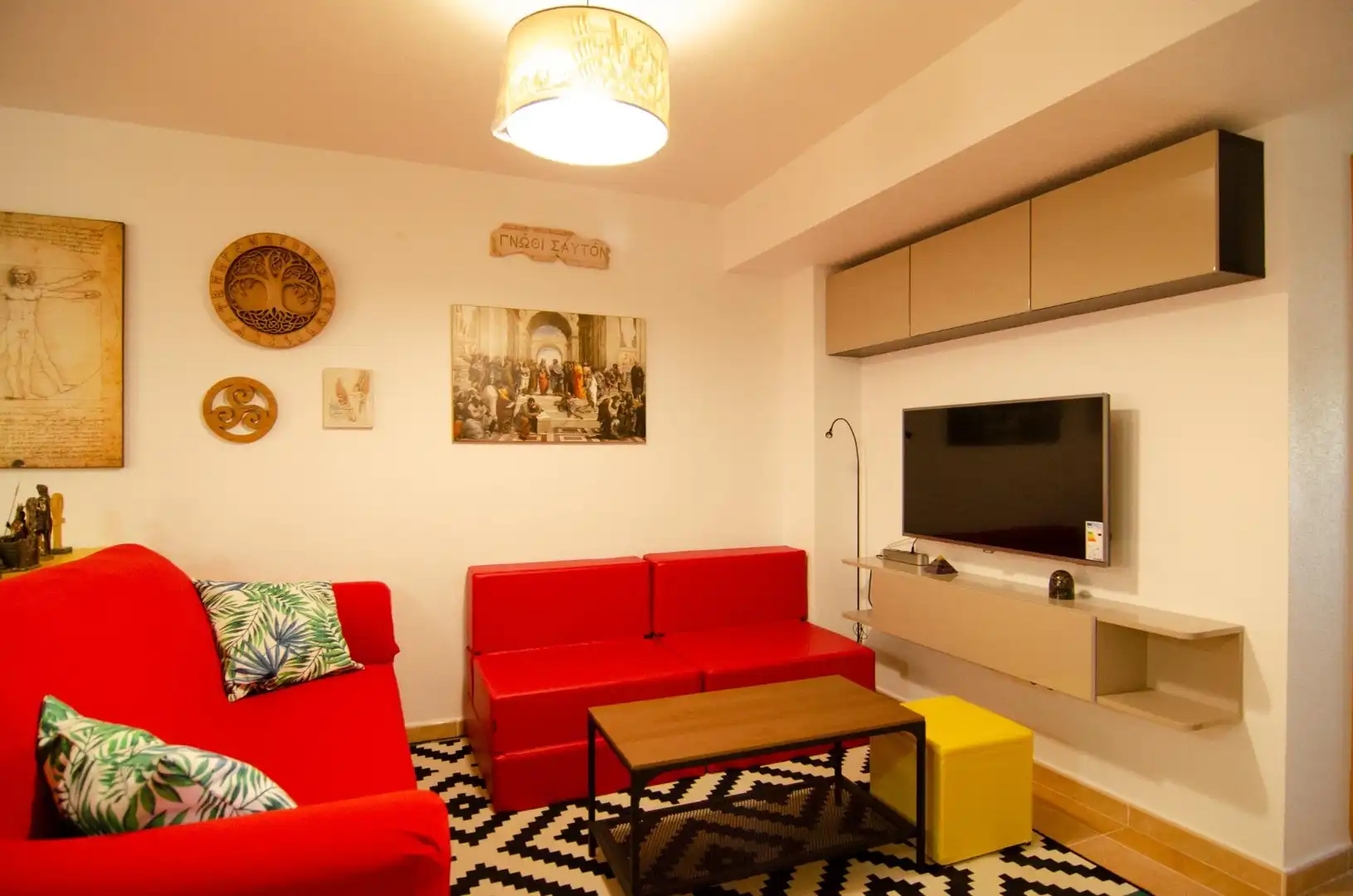 Sala de estar de Piso en venta en Murcia con Aire acondicionado, Calefacción y Amueblado