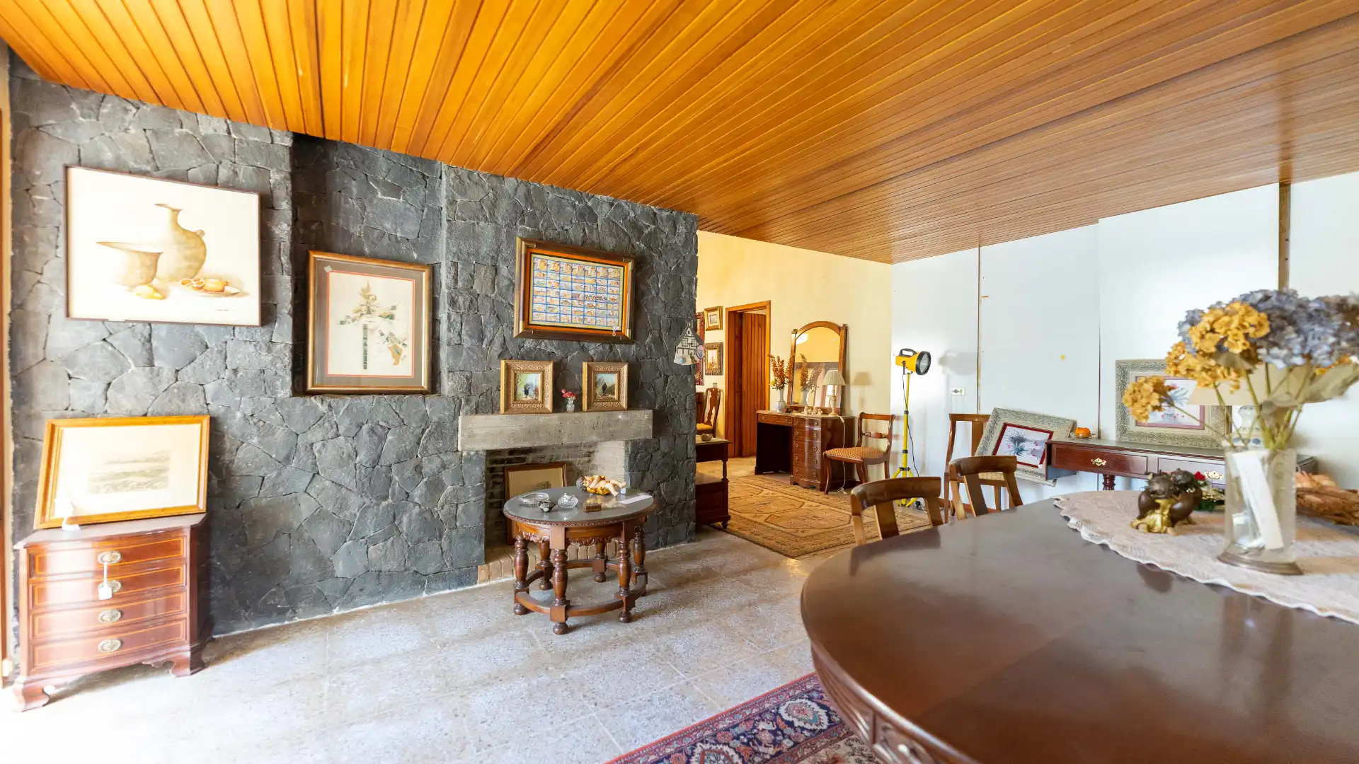 Sala de estar de Casa o chalet en venta en San Cristóbal de la Laguna con Jardín privado, Trastero y Balcón