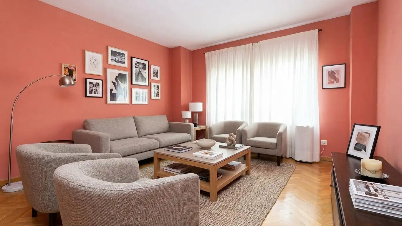 Wohnzimmer von Wohnung zum Verkauf in Madrid mit Heizung, Abstellraum und Gemeinschaftspool