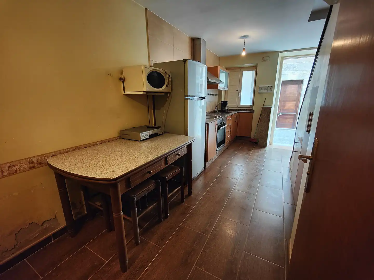 Cocina de Casa adosada en venta en Rianxo con Terraza