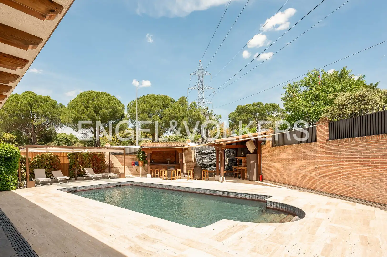Piscina de Casa o chalet en venta en Villaviciosa de Odón con Aire acondicionado, Calefacción y Jardín privado