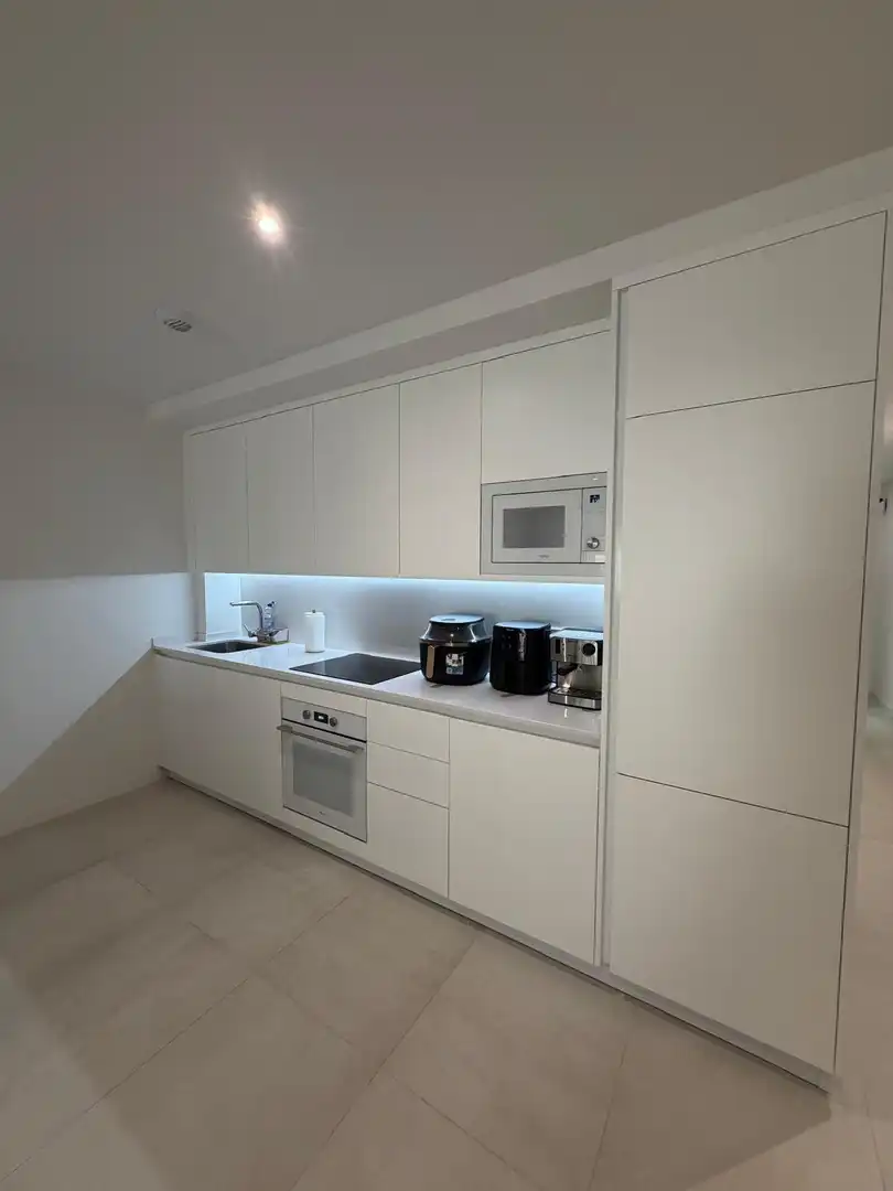 Kitchen of Flat for sale in Santa Cruz de Tenerife  with Terrace, Storage room and Furnished