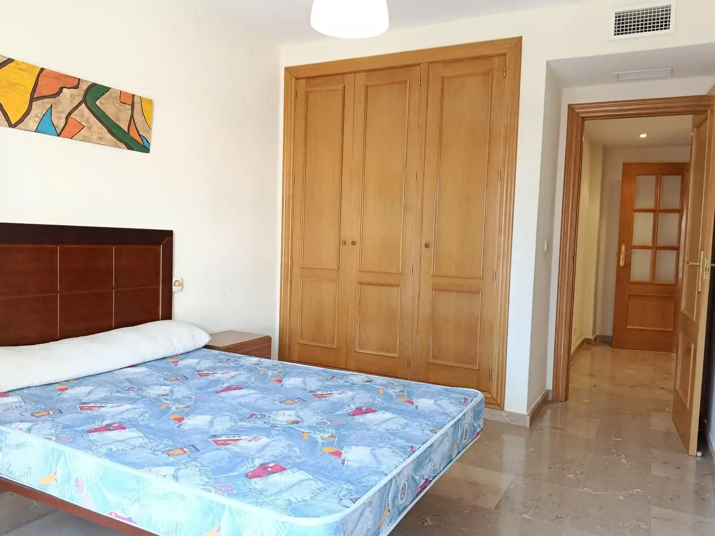Bedroom of Flat for sale in Lorca  with Air Conditioner