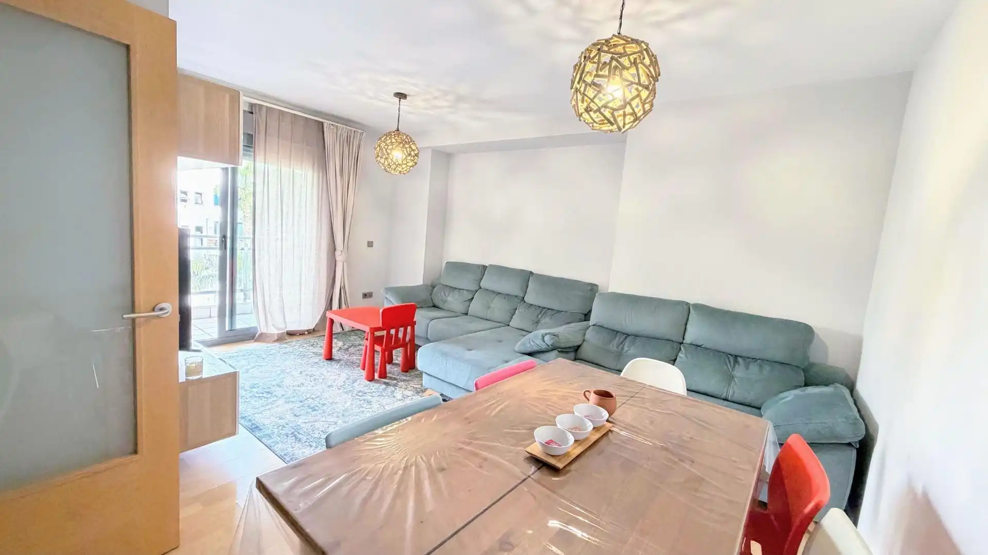 Living room of Flat for rent in El Bajondillo
