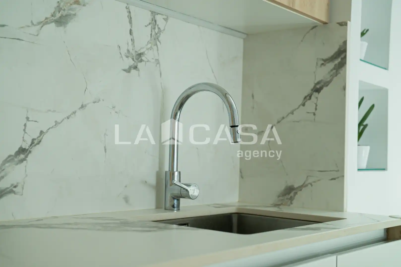 Kitchen of Attic for sale in Barcelona  with Private garden, Parquet flooring and Terrace