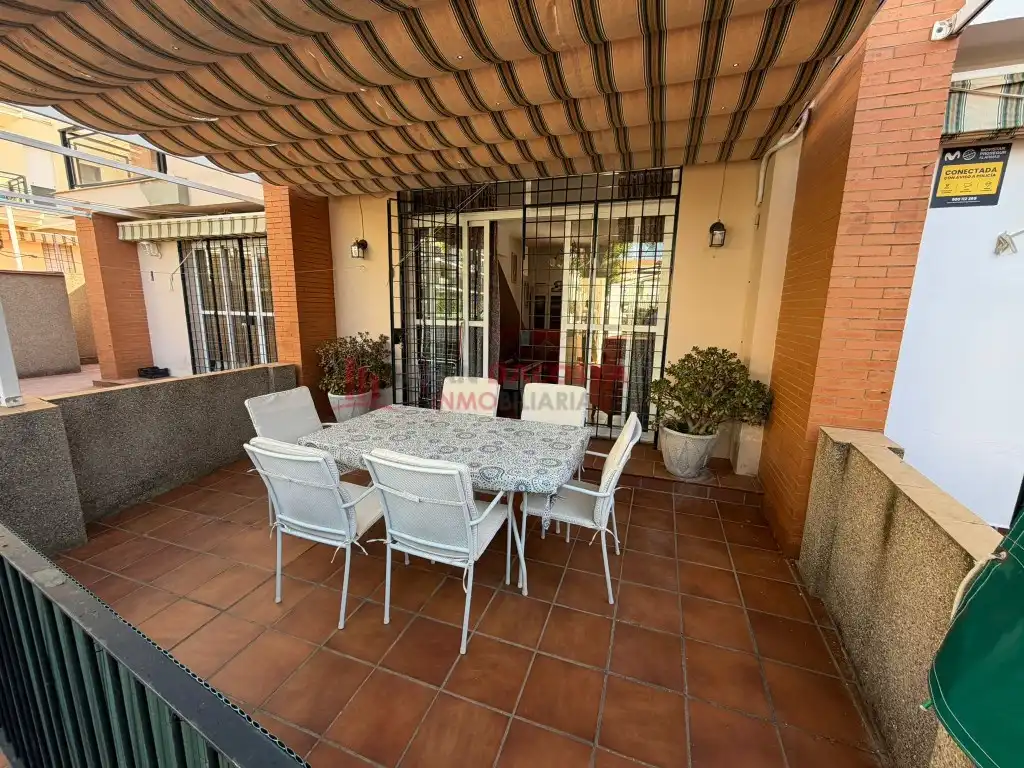 Terrassa de Casa adosada de lloguer en La Antilla