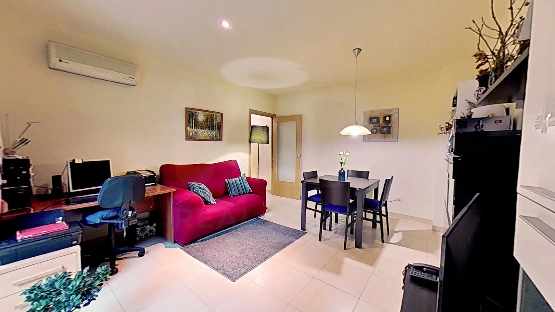 Sala de estar de Piso en venta en Montblanc con Aire acondicionado, Calefacción y Terraza