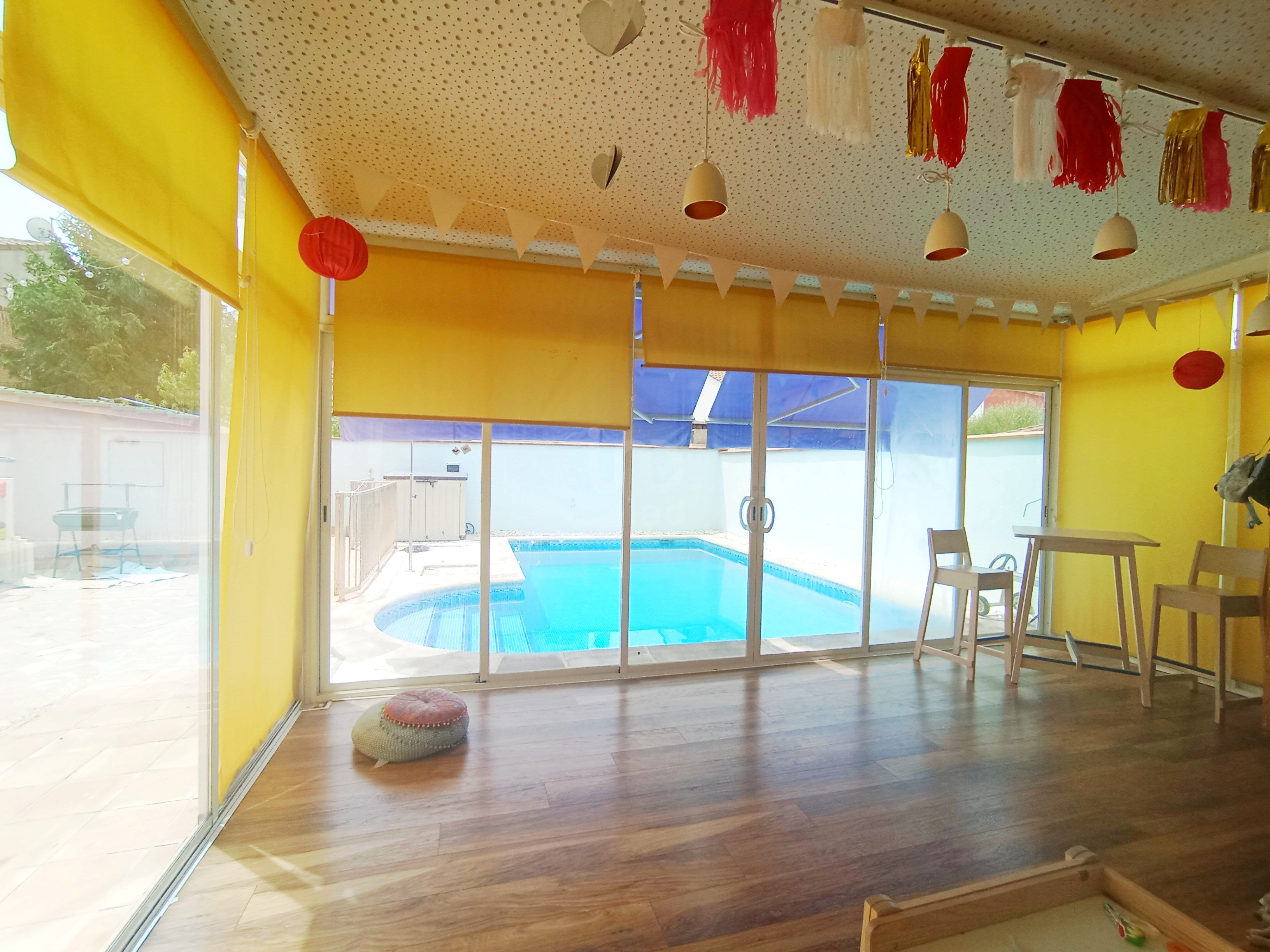 Swimming pool of House or chalet for sale in Meco