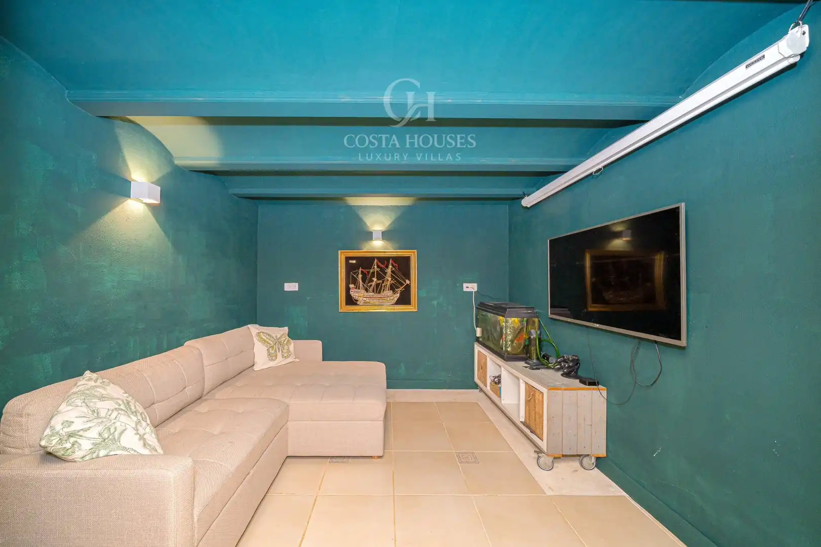 Sala d'estar de Casa o xalet en venda en Jávea / Xàbia amb Aire condicionat, Jardí privat i Terrassa