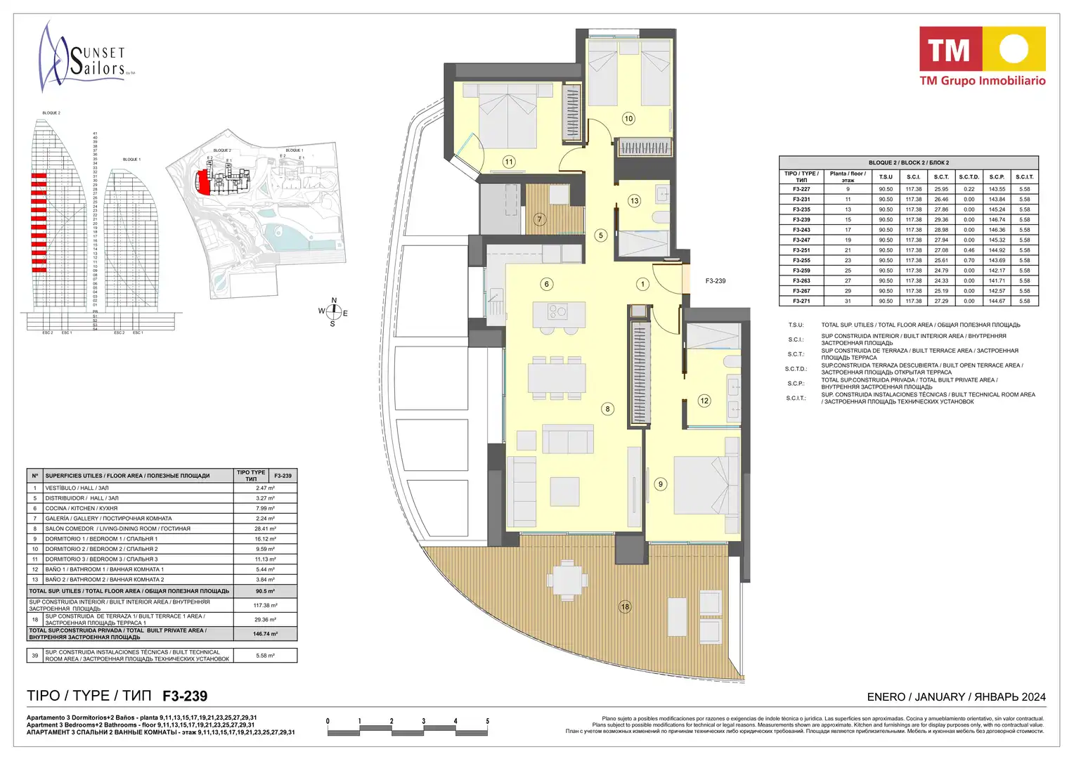 Apartment with pool for sale in Playa de Poniente, imagen 2