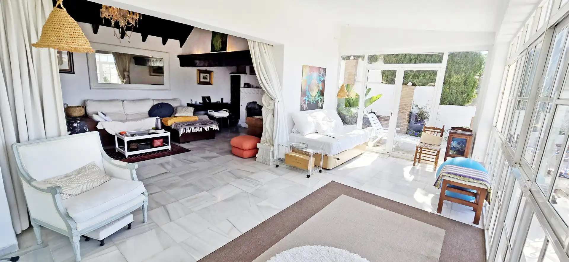 Sala de estar de Casa o chalet en venta en Torremolinos con Jardín privado, Terraza y Trastero
