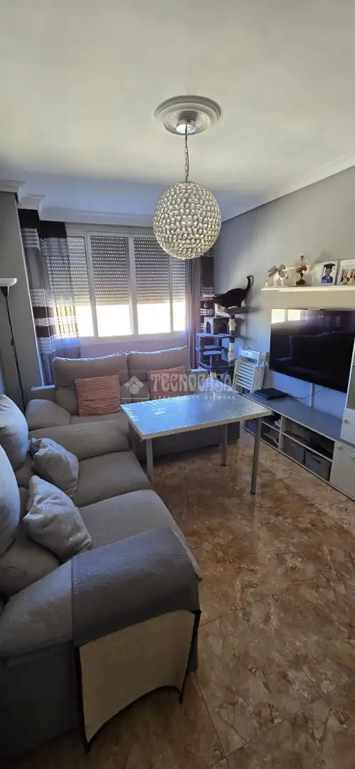 Sala de estar de Piso en venta en  Sevilla Capital con Aire acondicionado