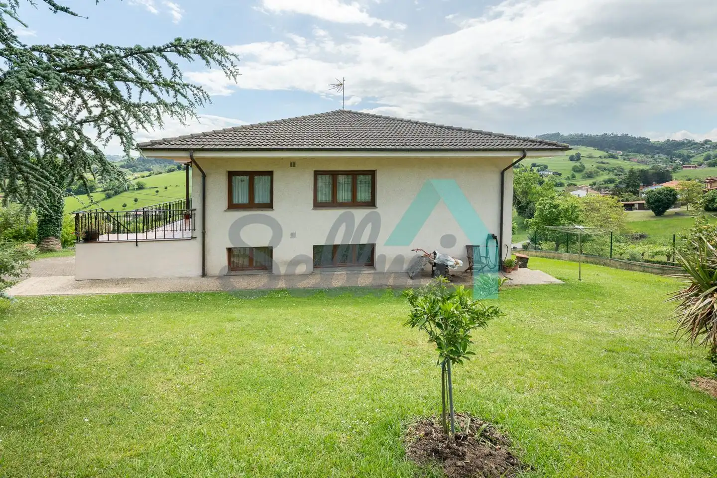 Garden of Houses for sale in Gijón   with Heating, Private garden and Terrace