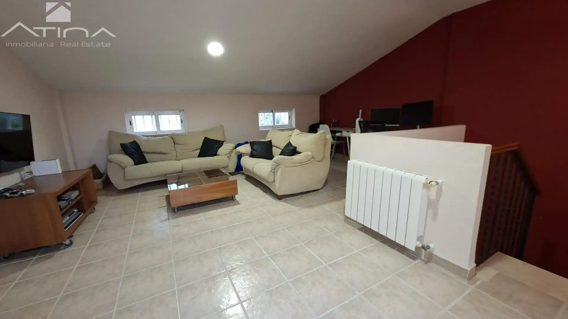 Sala d'estar de Casa adosada en venda en Daimús amb Aire condicionat, Calefacció i Terrassa