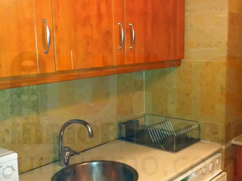 Cocina de Apartamento en venta en Oviedo  con Calefacción, Parquet y Amueblado