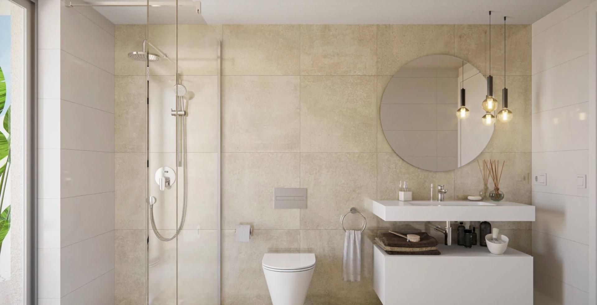 Bany de Dúplex en venda en Calpe / Calp amb Aire condicionat, Terrassa i Traster