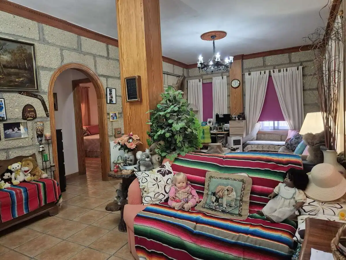 Sala d'estar de Casa o xalet en venda en Granadilla de Abona amb Jardí privat, Terrassa i Traster