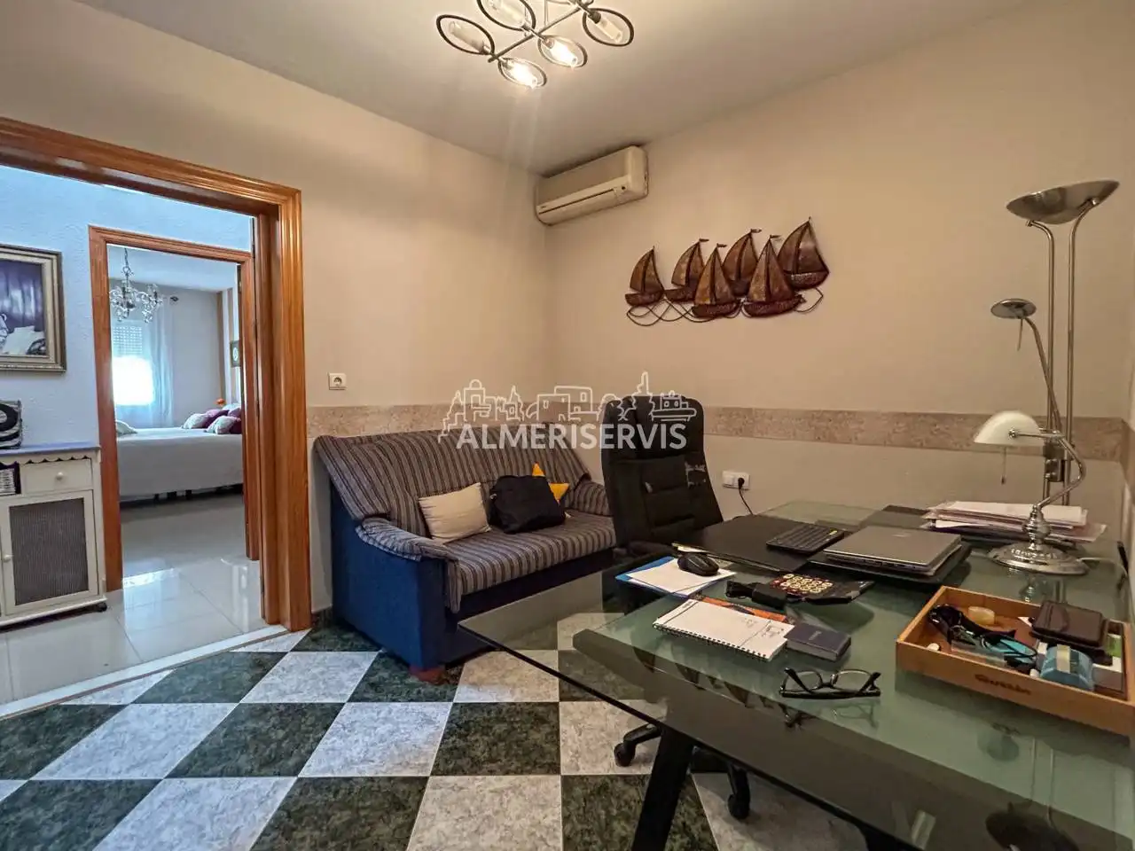 Living room of Detached homes for sale in El Ejido  with Air Conditioner and Terrace