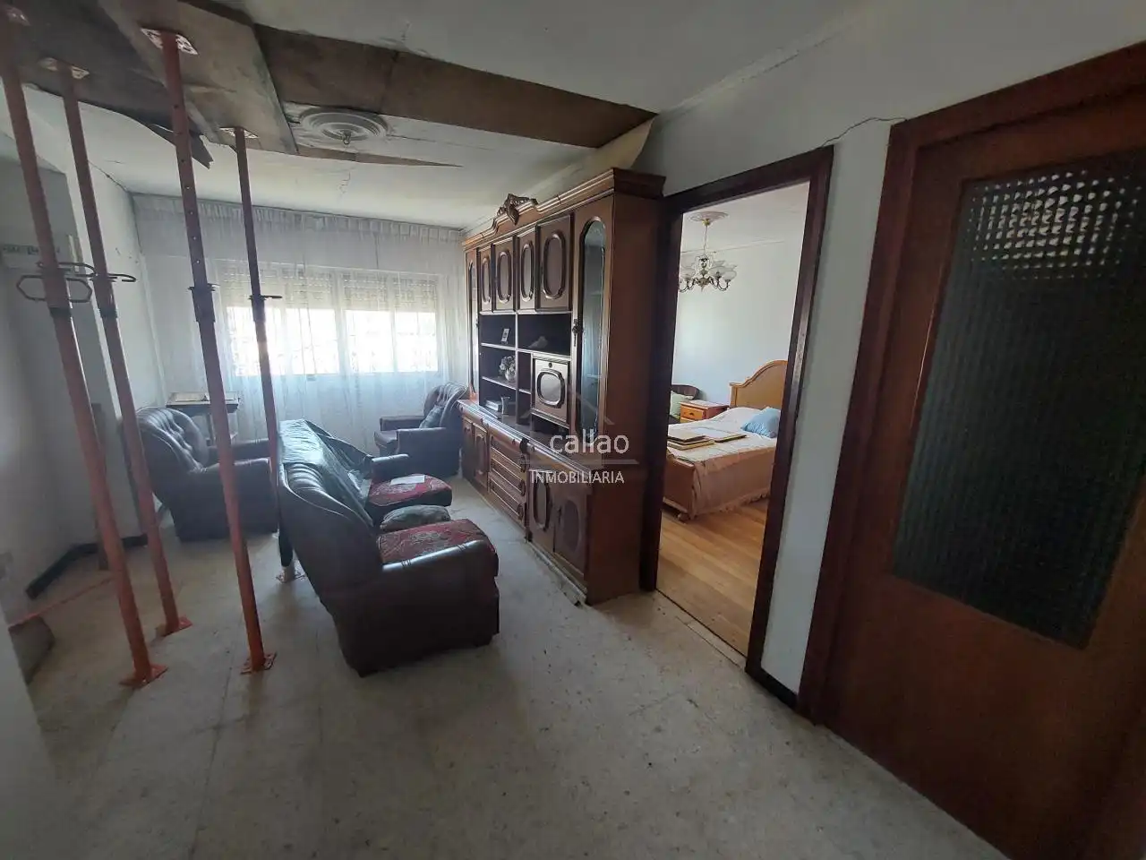 Living room of Houses for sale in Ferrol  with Private garden