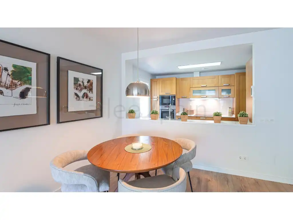 Kitchen of Apartments for rent in Benalmádena  with Air Conditioner, Heating and Private garden