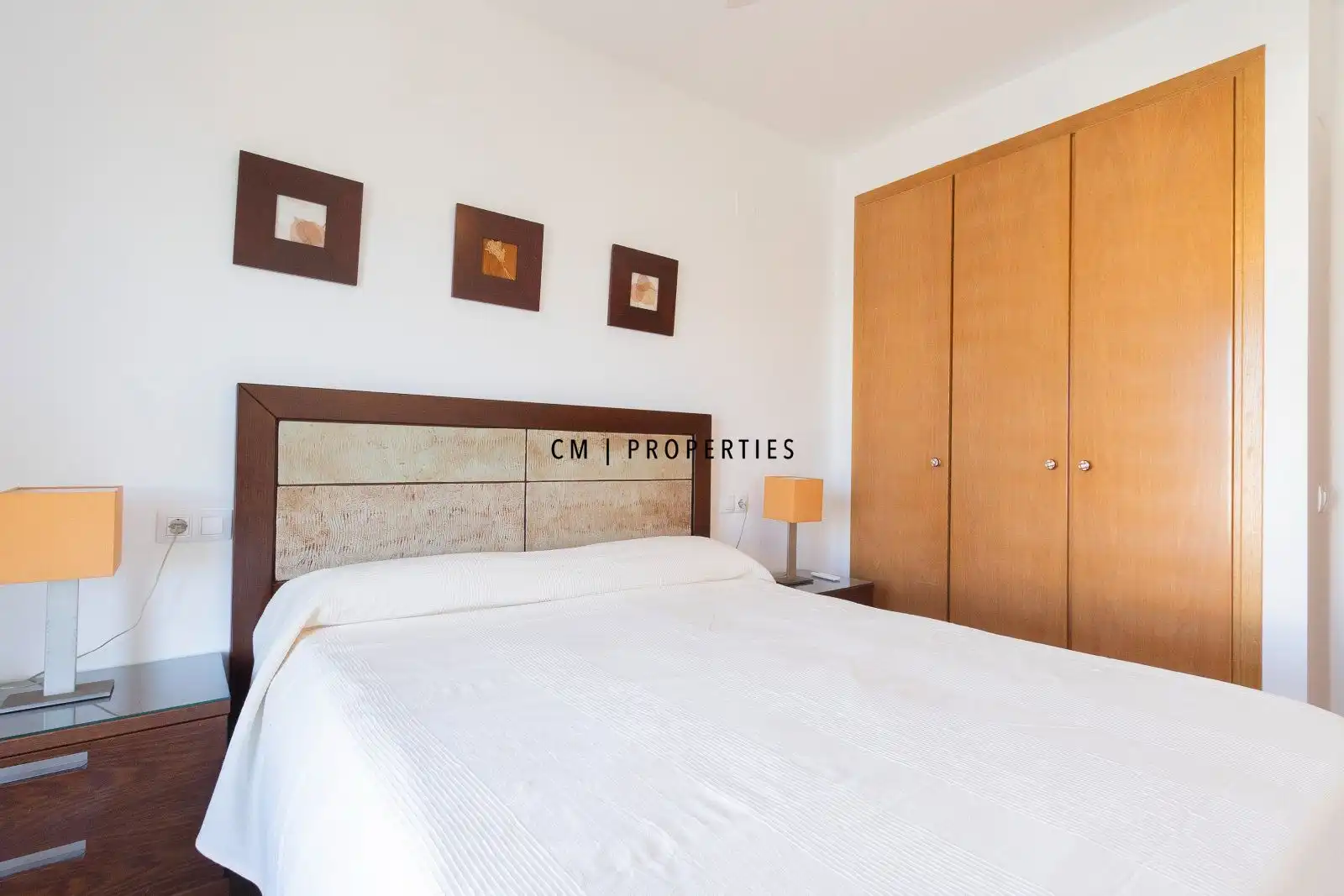 Schlafzimmer von Dachboden zur Miete in Canet d'En Berenguer mit Klimaanlage, Heizung und Terrasse