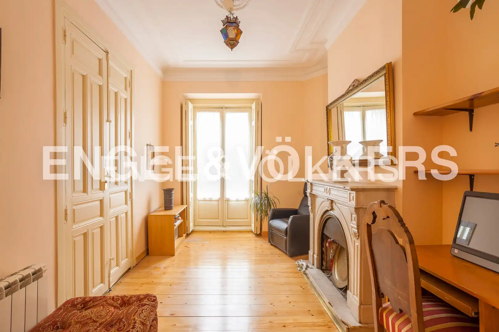 Living room of Flat for sale in Madrid  with Heating and Balcony