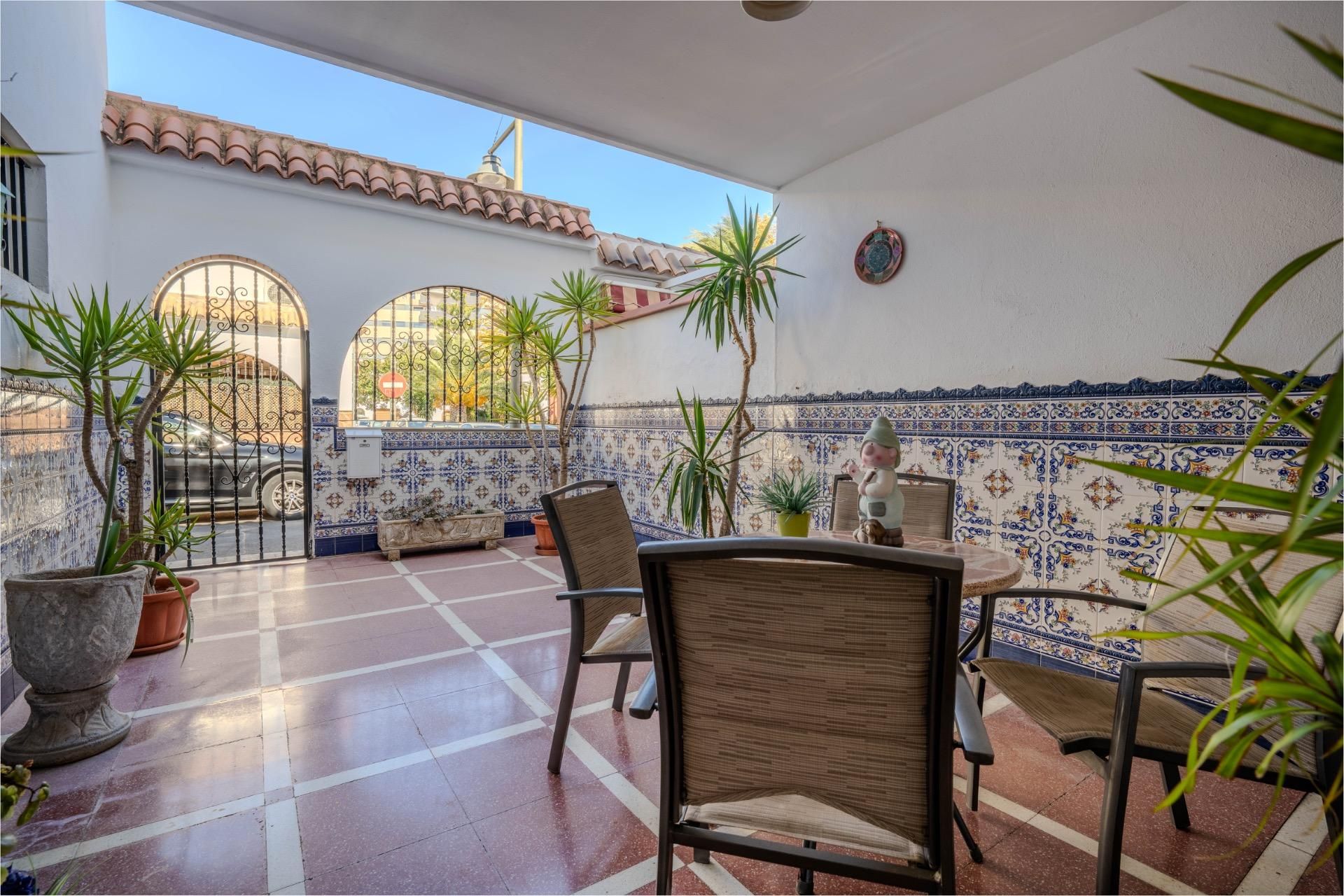 Terrassa de Casa adosada en venda en  Almería Capital amb Aire condicionat, Terrassa i Balcó