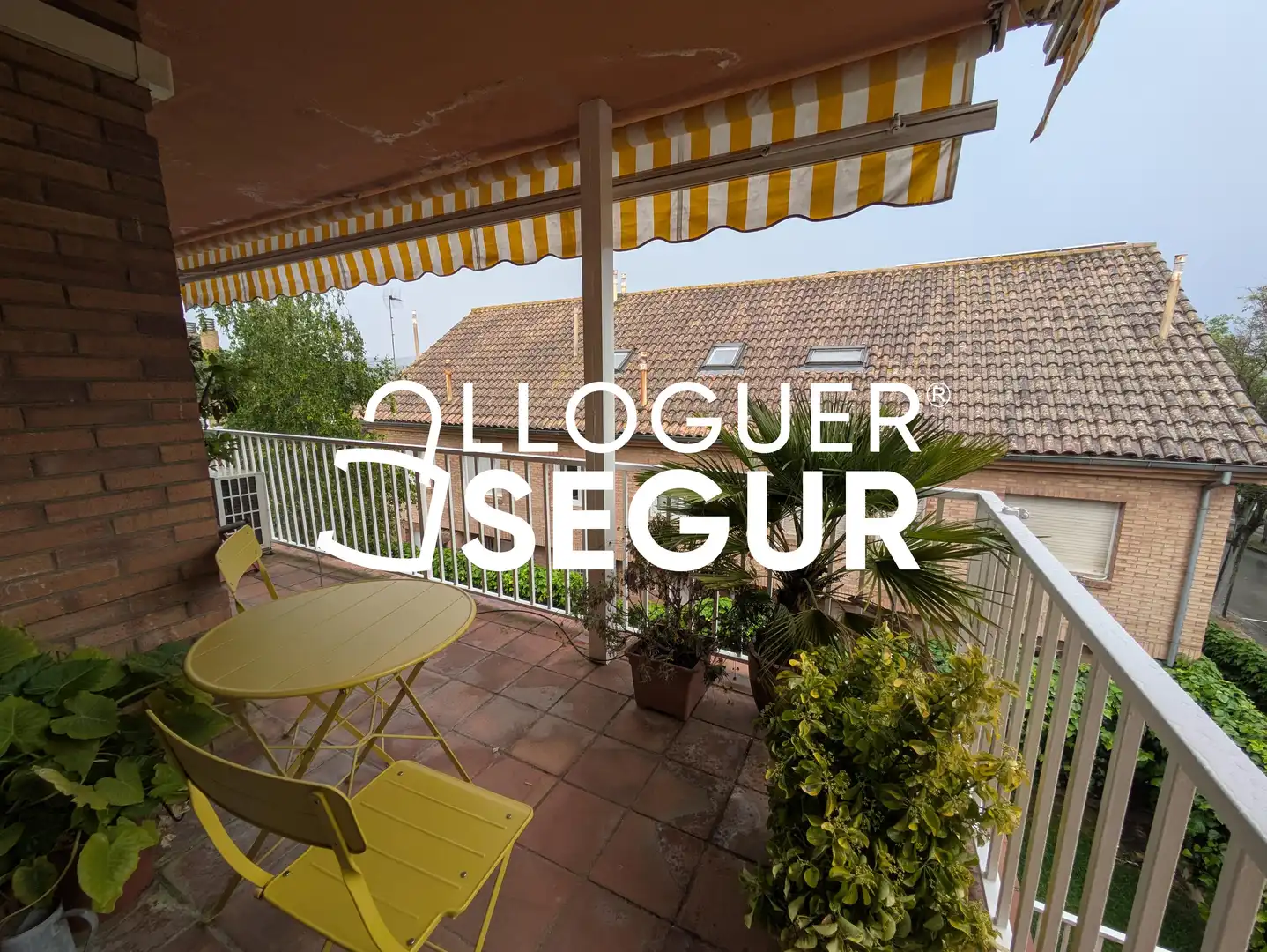 Terrassa de Pis de lloguer en Sant Cugat del Vallès amb Aire condicionat, Calefacció i Moblat