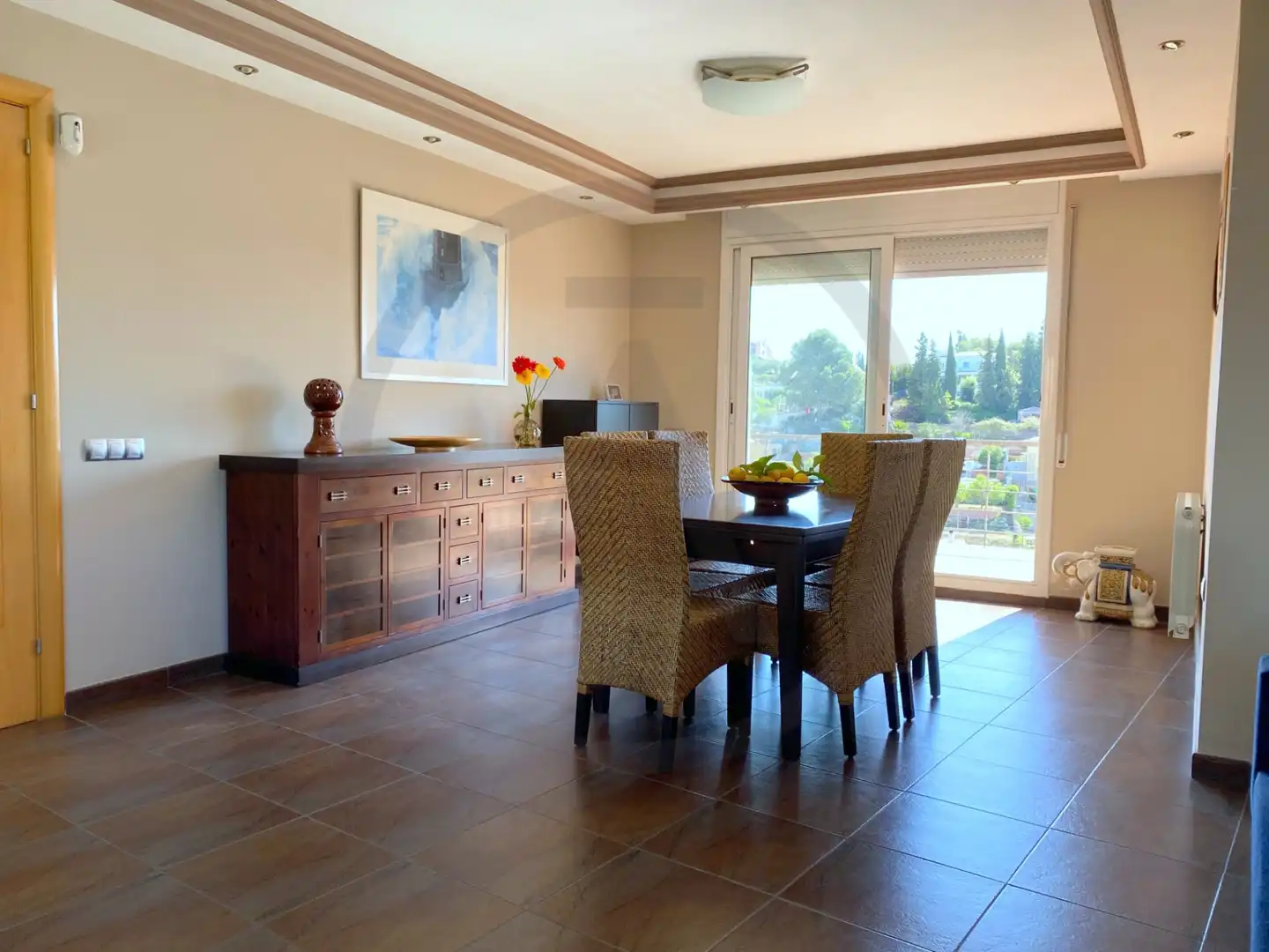 Dining room of Houses for sale in Viladecavalls  with Air Conditioner, Heating and Private garden