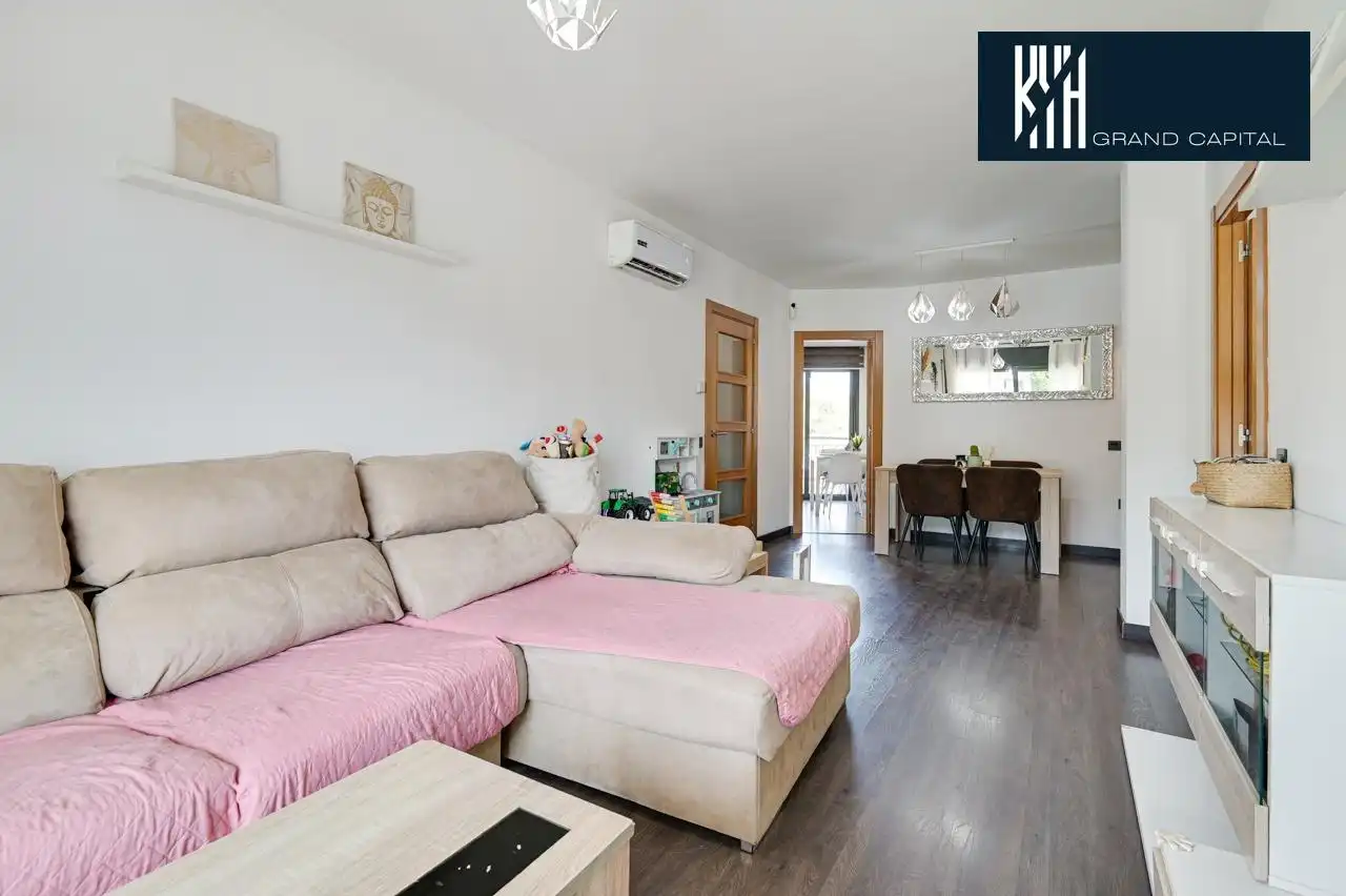 Living room of Flat for sale in Malgrat de Mar  with Air Conditioner, Heating and Balcony