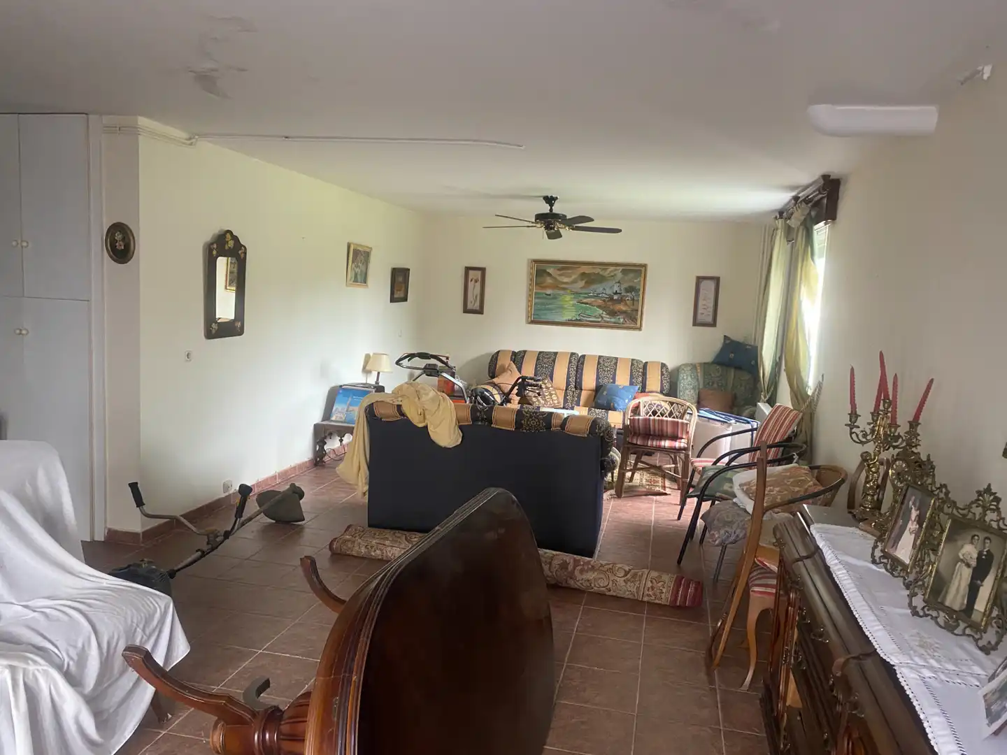 Living room of Houses for sale in Vedra  with Heating, Private garden and Furnished