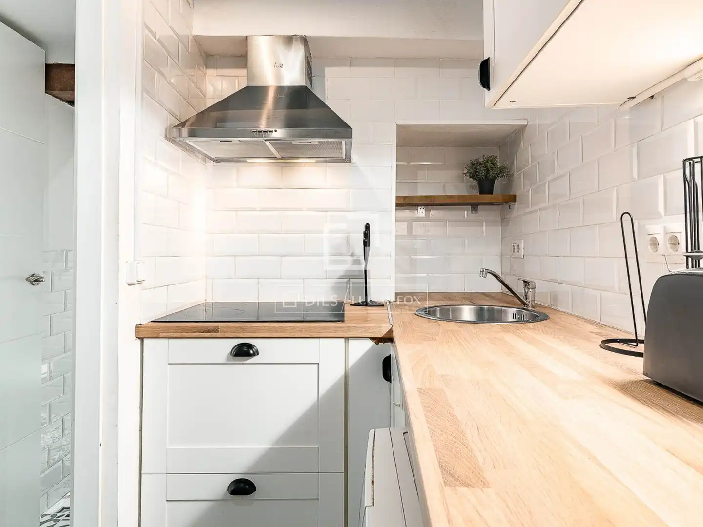 Cocina de Piso en venta en Barcelona con Aire acondicionado, Parquet y Amueblado