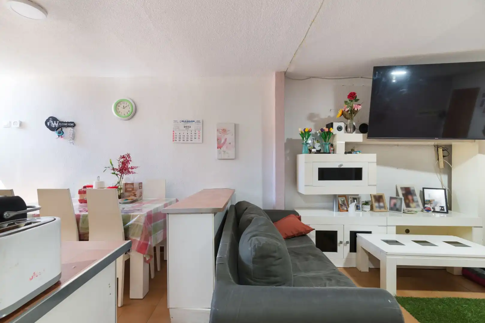 Sala de estar de Piso en venta en Alcobendas con Calefacción y Amueblado